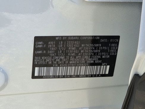 New 2026 Subaru Forester Touring AWD/4WD image 33