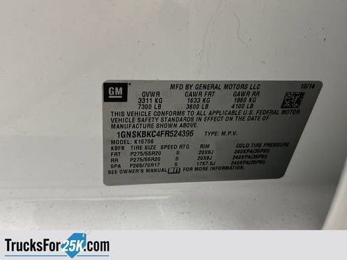 Used 2015 Chevrolet Tahoe LT image 43