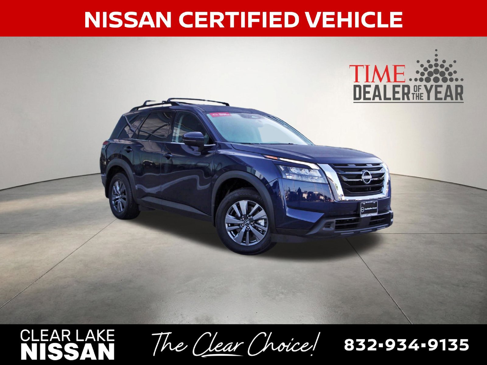 Certified 2025 Nissan Pathfinder SV w/ SV Premium Package FWD image 1