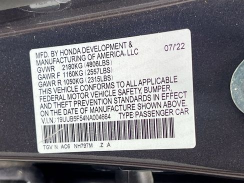Used 2022 Acura TLX w/ A-SPEC Package FWD image 33