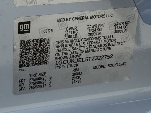 New 2026 Chevrolet Silverado 1500 High Country w/ Technology Package AWD/4WD image 21