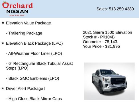 Used 2021 GMC Sierra 1500 Elevation AWD/4WD image 10