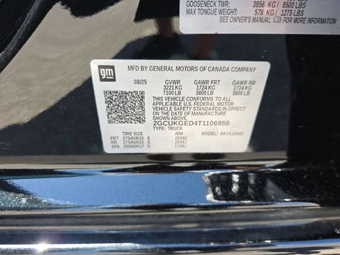 Used 2026 Chevrolet Silverado 1500 LTZ w/ LTZ Premium Package AWD/4WD image 39