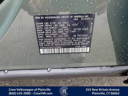 New 2026 Volkswagen Atlas Cross Sport SE image 38