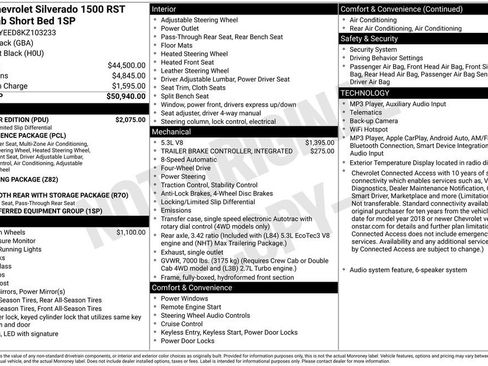 Used 2019 Chevrolet Silverado 1500 RST w/ All-Star Edition AWD/4WD image 30
