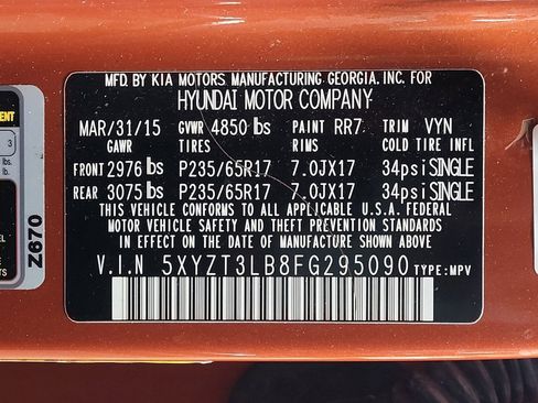 Used 2015 Hyundai Santa Fe Sport image 33