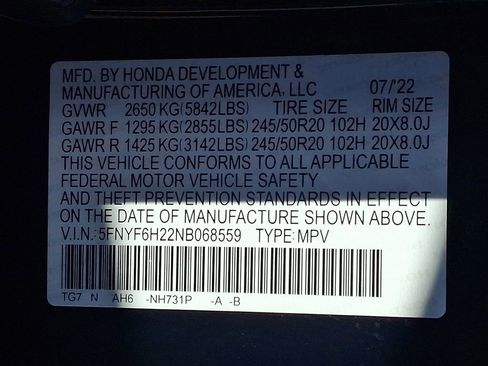 Used 2022 Honda Pilot Special Edition image 28