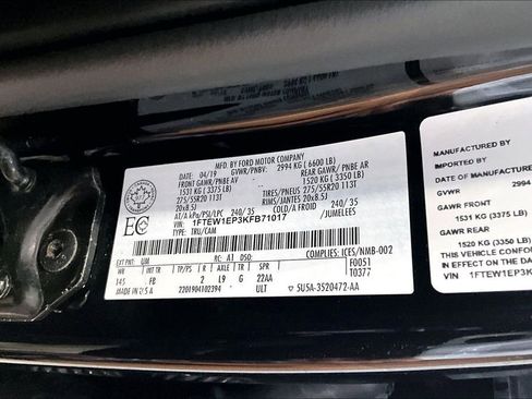 Used 2019 Ford F150 XLT w/ Equipment Group 302A Luxury image 20