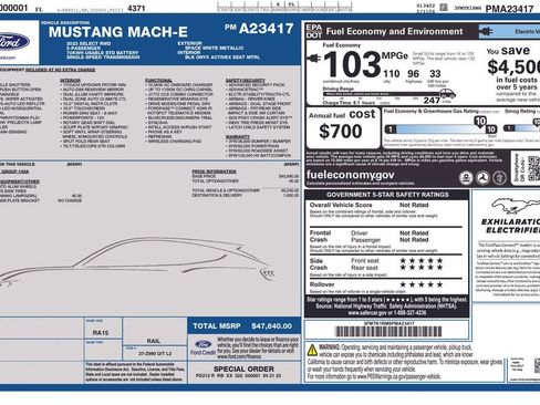 Used 2023 Ford Mustang Mach-E Select RWD image 33