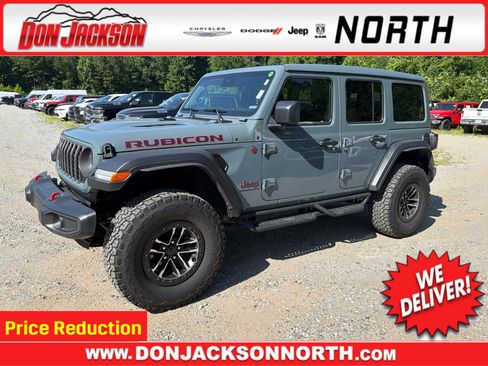 Used 2024 Jeep Wrangler Unlimited Rubicon w/ XTREMEE 35" Tire Package AWD/4WD image 1