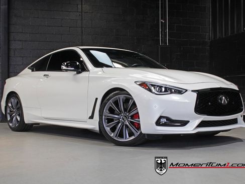 Used 2022 INFINITI Q60 Red Sport 400 w/ Cargo Package RWD image 1