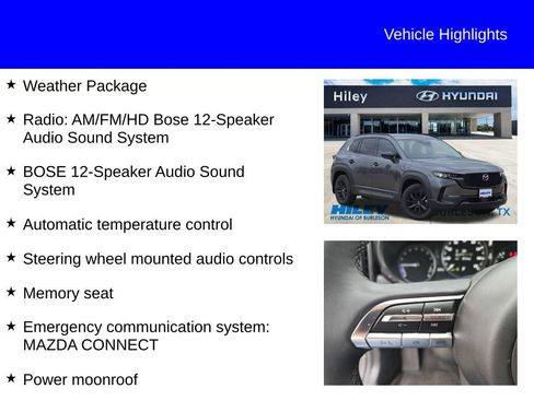 Used 2025 MAZDA CX-50 AWD 2.5 Hybrid w/ Weather Package image 9