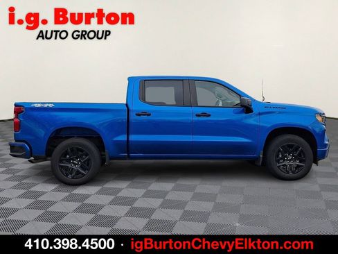 Used 2024 Chevrolet Silverado 1500 Custom w/ LPO, Dark Essentials Package image 7