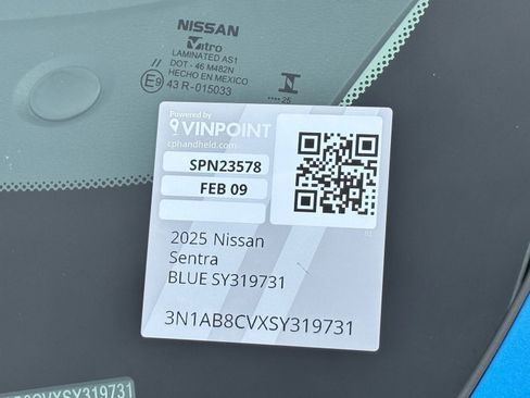Certified 2025 Nissan Sentra SV image 28