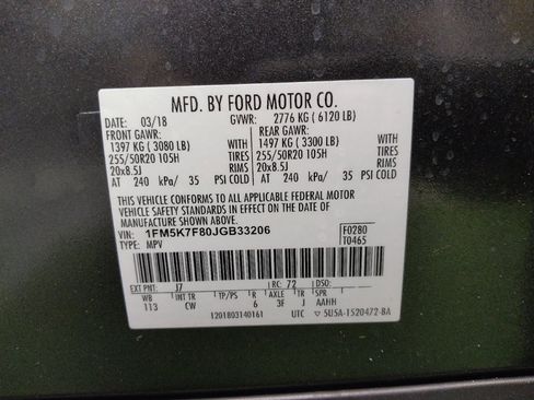 Used 2018 Ford Explorer Limited image 33