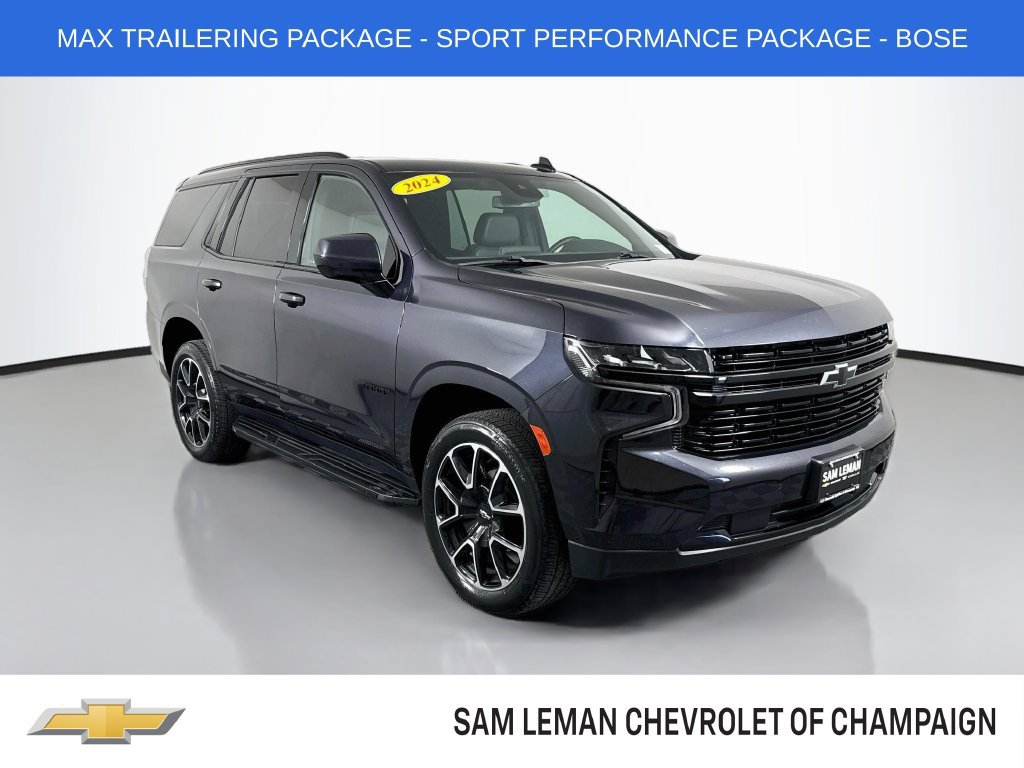 Used 2024 Chevrolet Tahoe RST w/ Sport Performance Package AWD/4WD image 1
