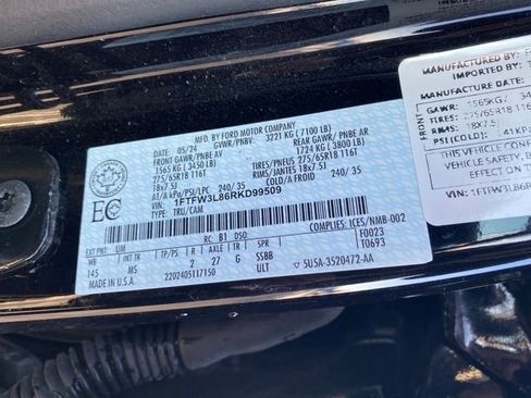 Used 2024 Ford F150 XLT AWD/4WD image 24