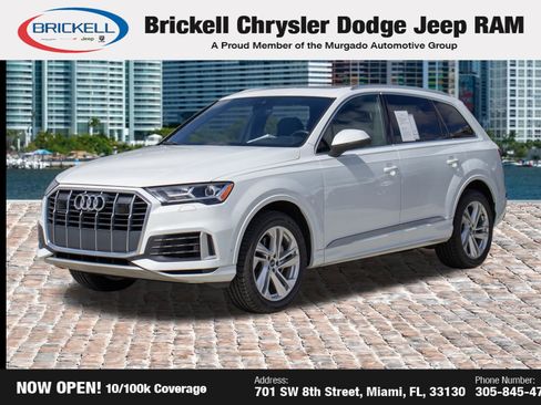 Used 2021 Audi Q7 3.0T Premium Plus w/ Executive Package AWD/4WD image 1