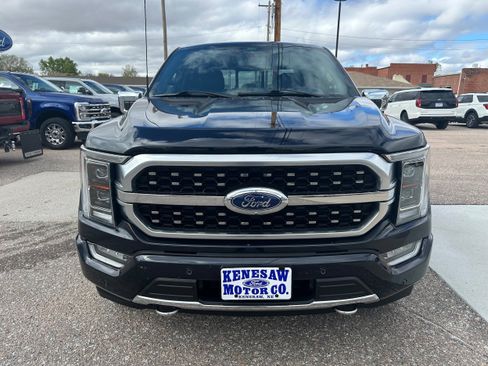 Used 2021 Ford F150 Platinum w/ Equipment Group 701A High AWD/4WD image 2