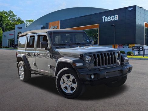 Certified 2022 Jeep Wrangler Unlimited Sport image 1