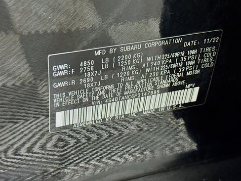 Used 2023 Subaru Outback Limited image 72