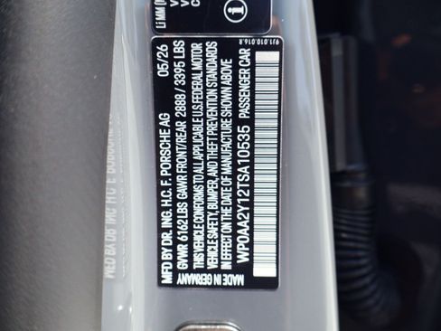 New 2026 Porsche Taycan AWD/4WD image 26