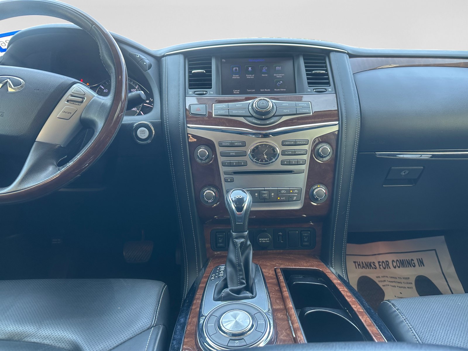 Used 2019 INFINITI QX80 Luxe w/ All-Season Package RWD image 12