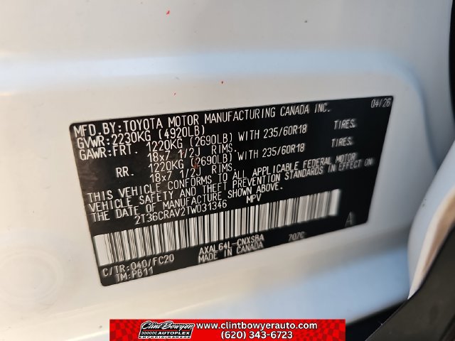 Used 2026 Toyota RAV4 SE AWD/4WD image 25