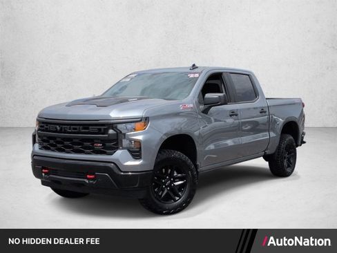 Used 2025 Chevrolet Silverado 1500 Custom Trail Boss AWD/4WD image 1