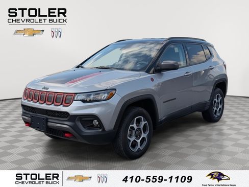 Used 2022 Jeep Compass Trailhawk image 1