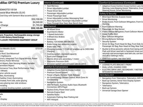 New 2026 Cadillac Optiq Luxury 2 image 28