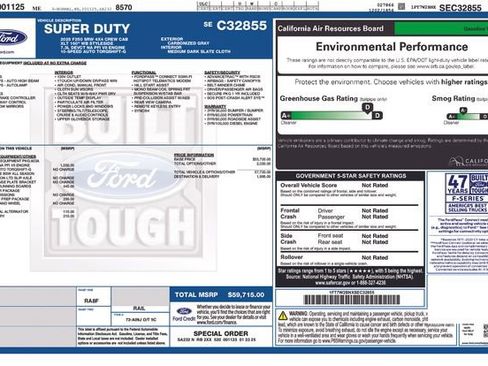 Certified 2025 Ford F250 XLT w/ Snow Plow Prep Package AWD/4WD image 30