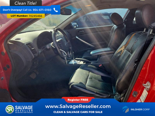 Used 2012 Nissan Altima 3.5 SR w/ Technology Pkg FWD image 9