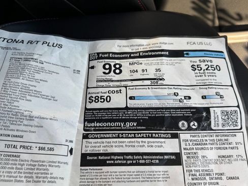 Used 2025 Dodge Charger Daytona R/T w/ Plus Group image 40