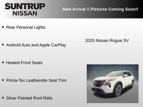 Used 2025 Nissan Rogue SV w/ SV Premium Package FWD image 9