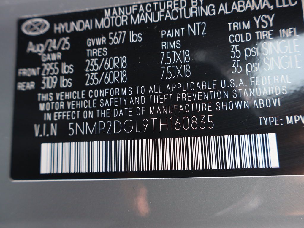 Used 2026 Hyundai Santa Fe SEL AWD/4WD image 44