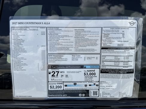 New 2027 MINI Cooper Countryman S AWD/4WD image 27