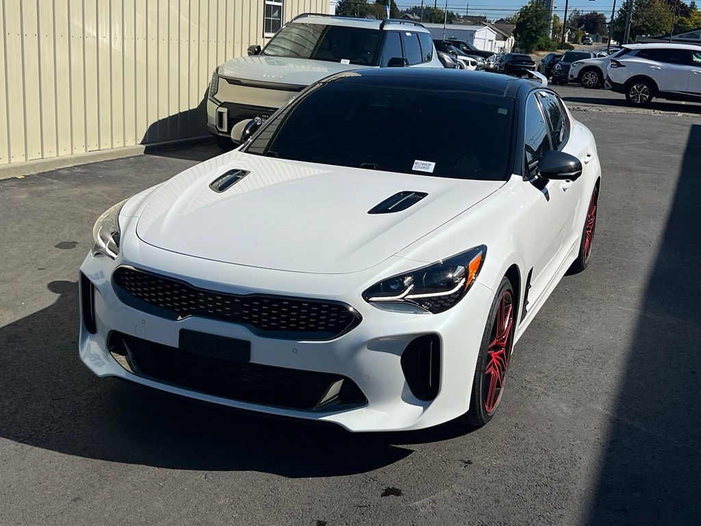 Certified 2022 Kia Stinger GT2 w/ Red Interior Color Package AWD/4WD image 3