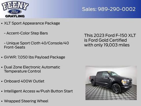 Used 2023 Ford F150 XLT w/ Equipment Group 302A High AWD/4WD image 24