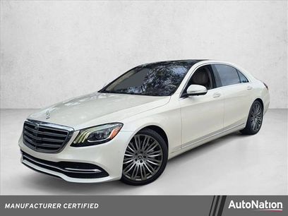 Certified 2019 Mercedes-Benz S 450 Sedan