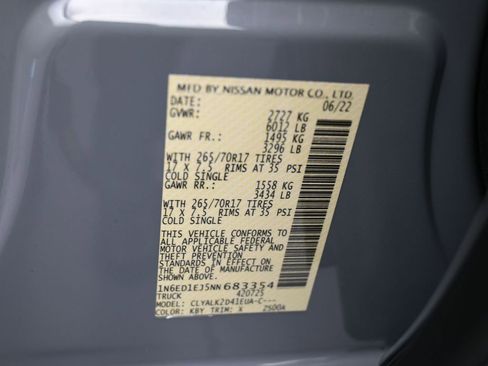 Used 2022 Nissan Frontier Pro-X image 26