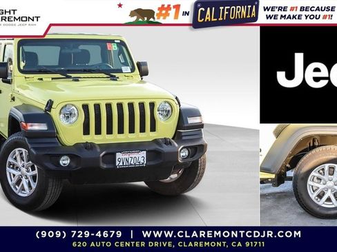 Used 2023 Jeep Wrangler Unlimited Sport AWD/4WD image 1