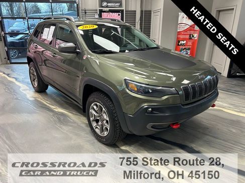 Used 2020 Jeep Cherokee Trailhawk w/ Cold Weather Group image 1