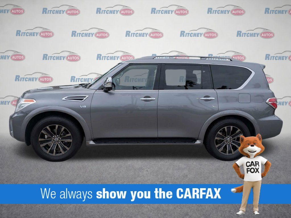 Used 2017 Nissan Armada Platinum w/ Captain Seat Package AWD/4WD image 9