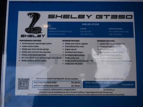 Used 2025 Ford Mustang GT Premium w/ GT Performance Package image 56