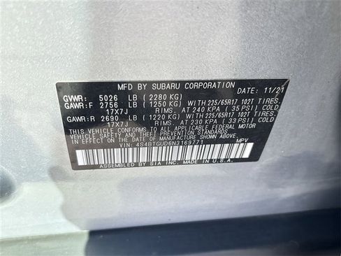 Used 2022 Subaru Outback Wilderness image 33