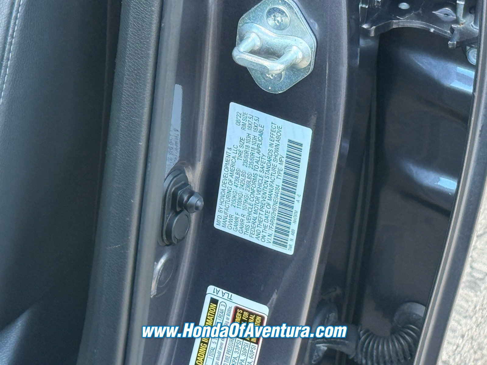 Certified 2022 Honda CR-V EX-L image 27