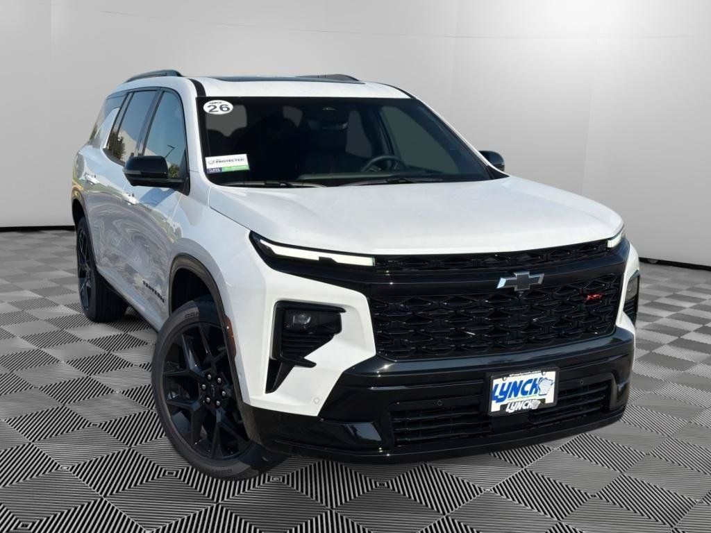 New 2026 Chevrolet Traverse RS w/ LPO, Floor Liner Package AWD/4WD image 5