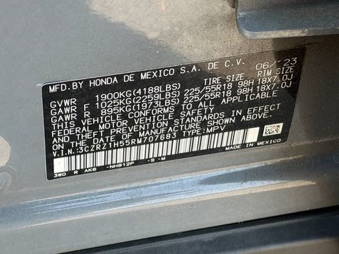 Used 2024 Honda HR-V Sport image 13
