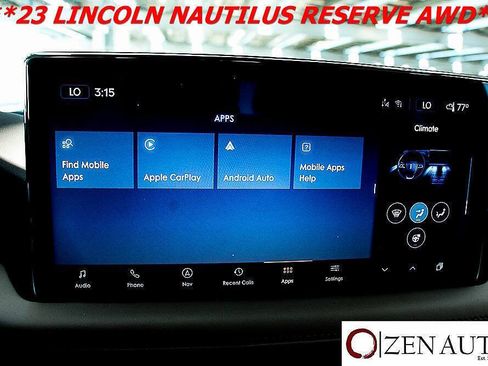 Used 2023 Lincoln Nautilus Reserve w/ Equipment Group 201A AWD/4WD image 19